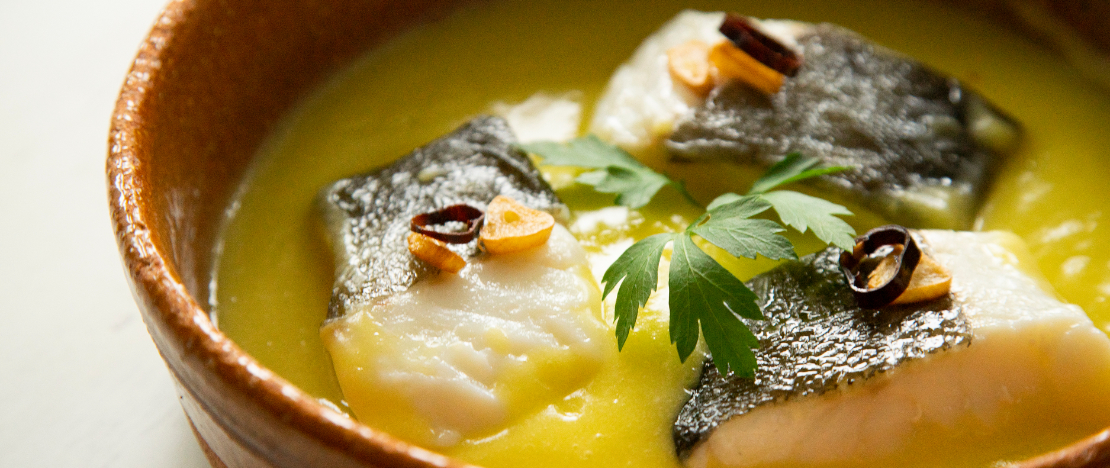 Bacalao al pil pil Bacalao al pil pil