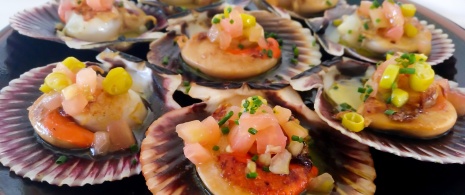 Galician scallops Galician scallops