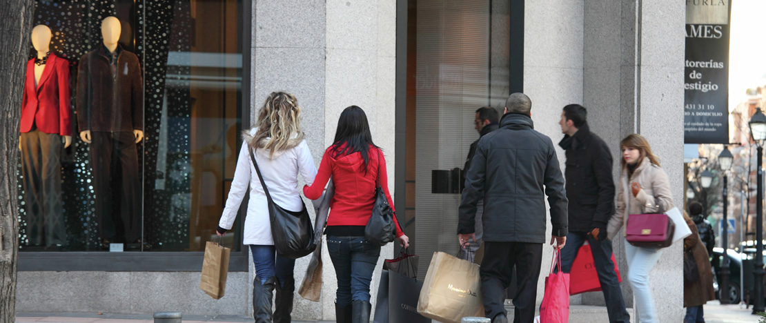 Shopping im Stadtviertel Salamanca Shopping im Stadtviertel Salamanca