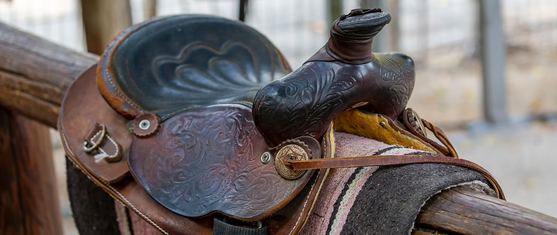 Saddle made of leather Saddle made of leather