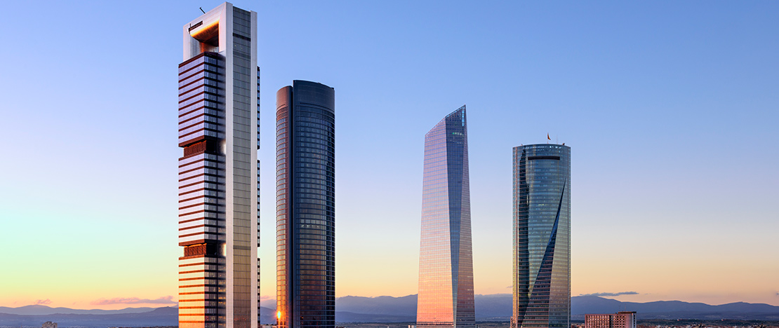 Las cuatro torres de Madrid