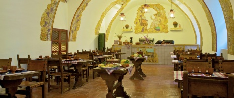 Comedor del Parador de Chinchón Comedor del Parador de Chinchón