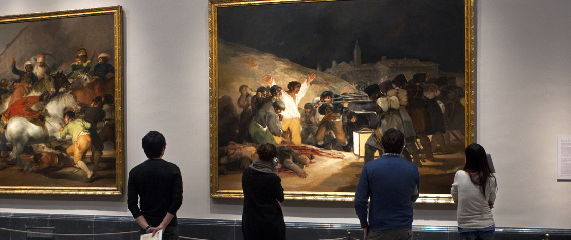 Goya Room in the Prado Museum.