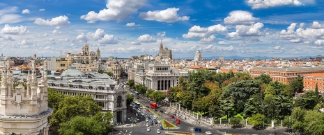 Blick auf Madrid Blick auf Madrid