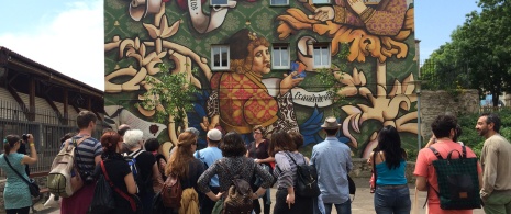 Guided street art tour of Vitoria in Alava, Basque Country Guided street art tour of Vitoria in Alava, Basque Country