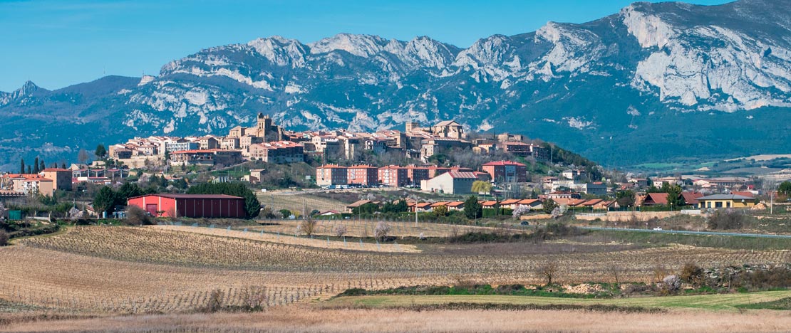 Town of Laguardia in Álava, Basque Country Town of Laguardia in Álava, Basque Country