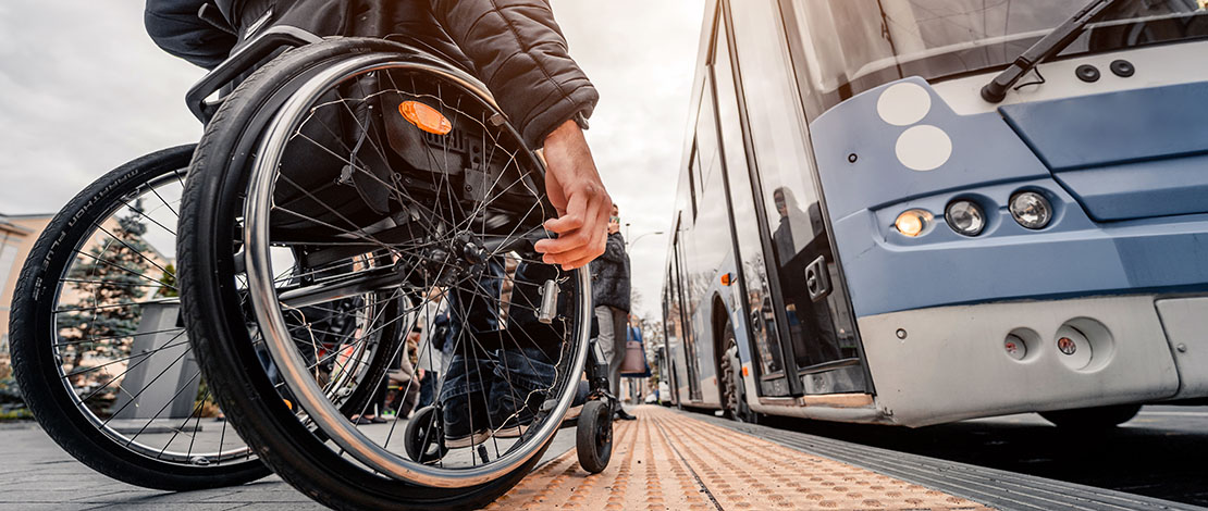 Accesibilidad en autobuses