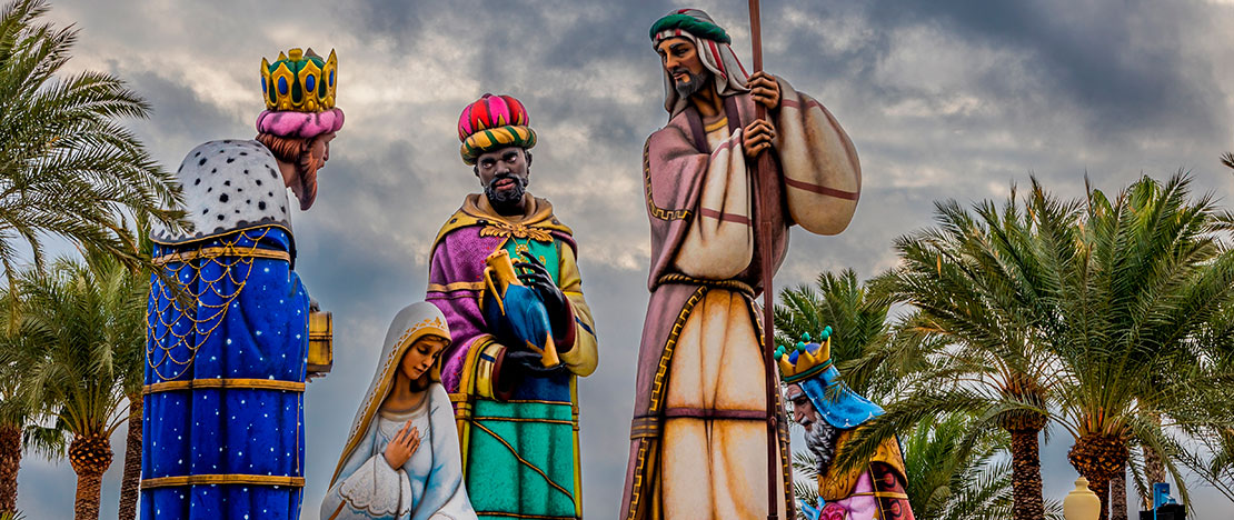 Riesenkrippe in Alicante