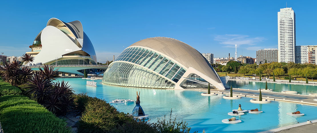City of Arts and Sciences in Valencia, region of Valencia