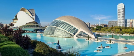 City of Arts and Sciences in Valencia, region of Valencia City of Arts and Sciences in Valencia, region of Valencia