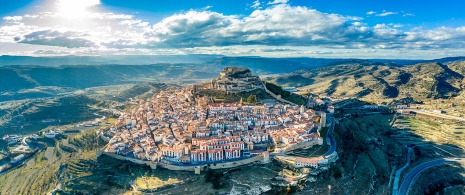General view of Morella General view of Morella