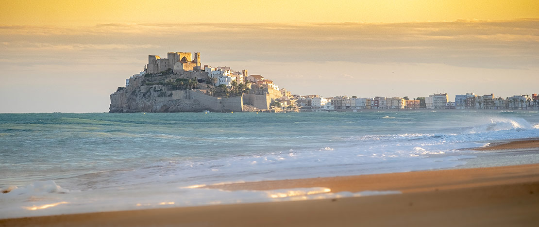 Peñíscola in Castellon, in the region of Valencia