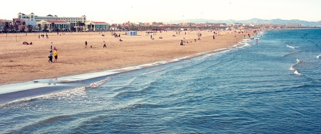 Praia da Malvarrosa, Valência Praia da Malvarrosa, Valência