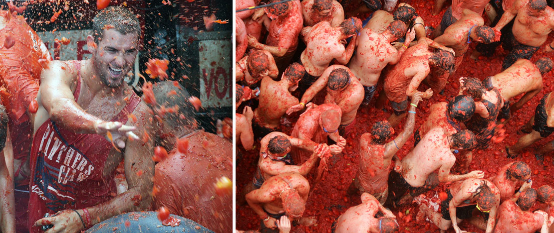 Fête de La Tomatina (Buñol, Valence)