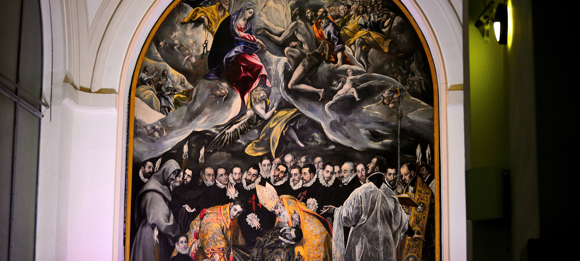 Das Begräbnis des Grafen von Orgaz, Kirche Santo Tomé, Toledo