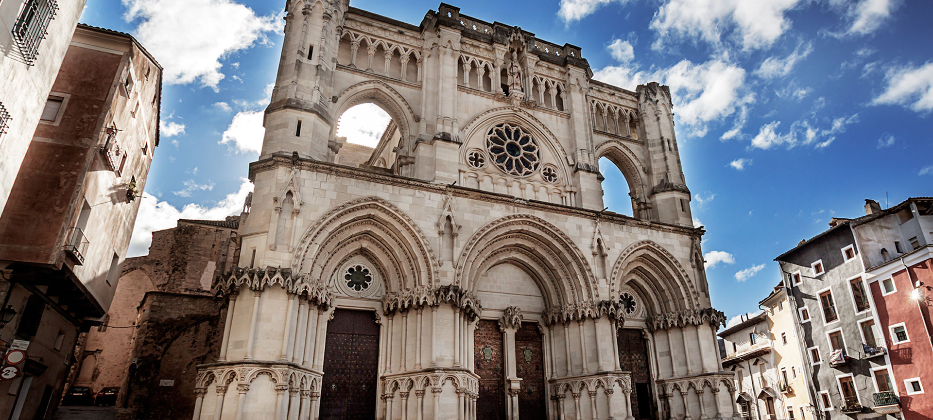 Façade of Cuenca Cathedral