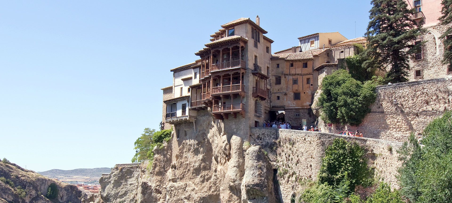 View of the Hanging Houses, Cuenca