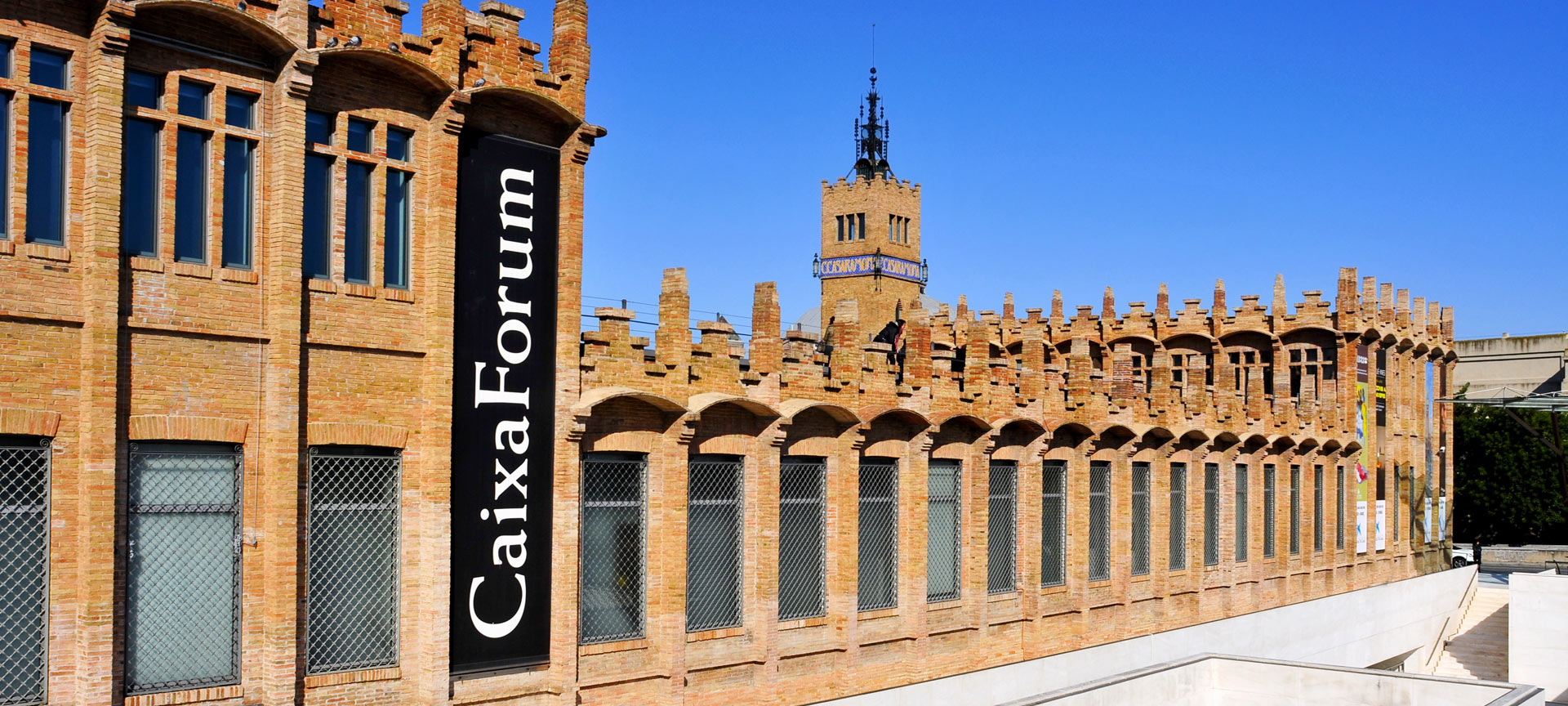 Exterior of CaixaForum, Barcelona