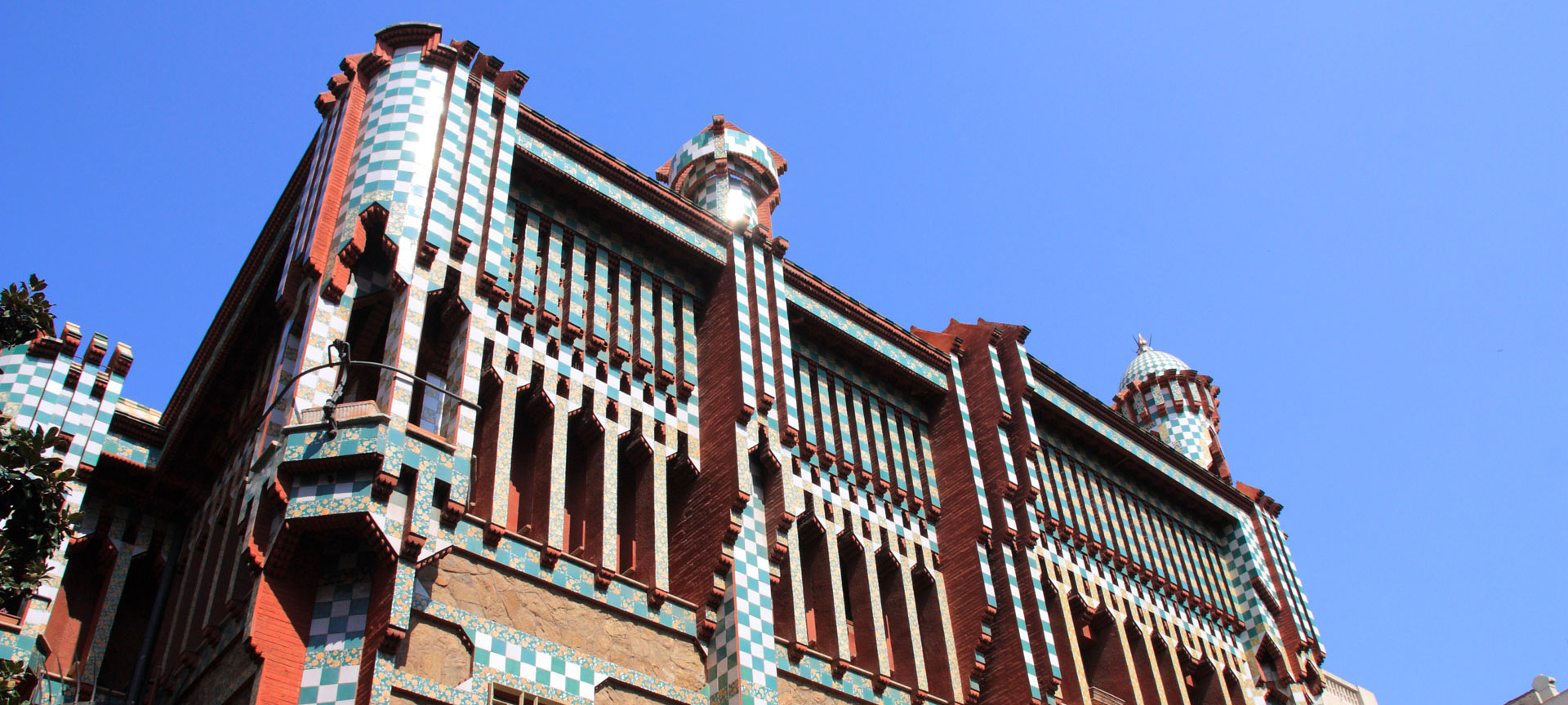 Fassade der Casa Vicens