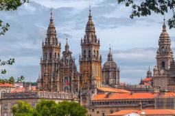 Die Kathedrale von Santiago de Compostela