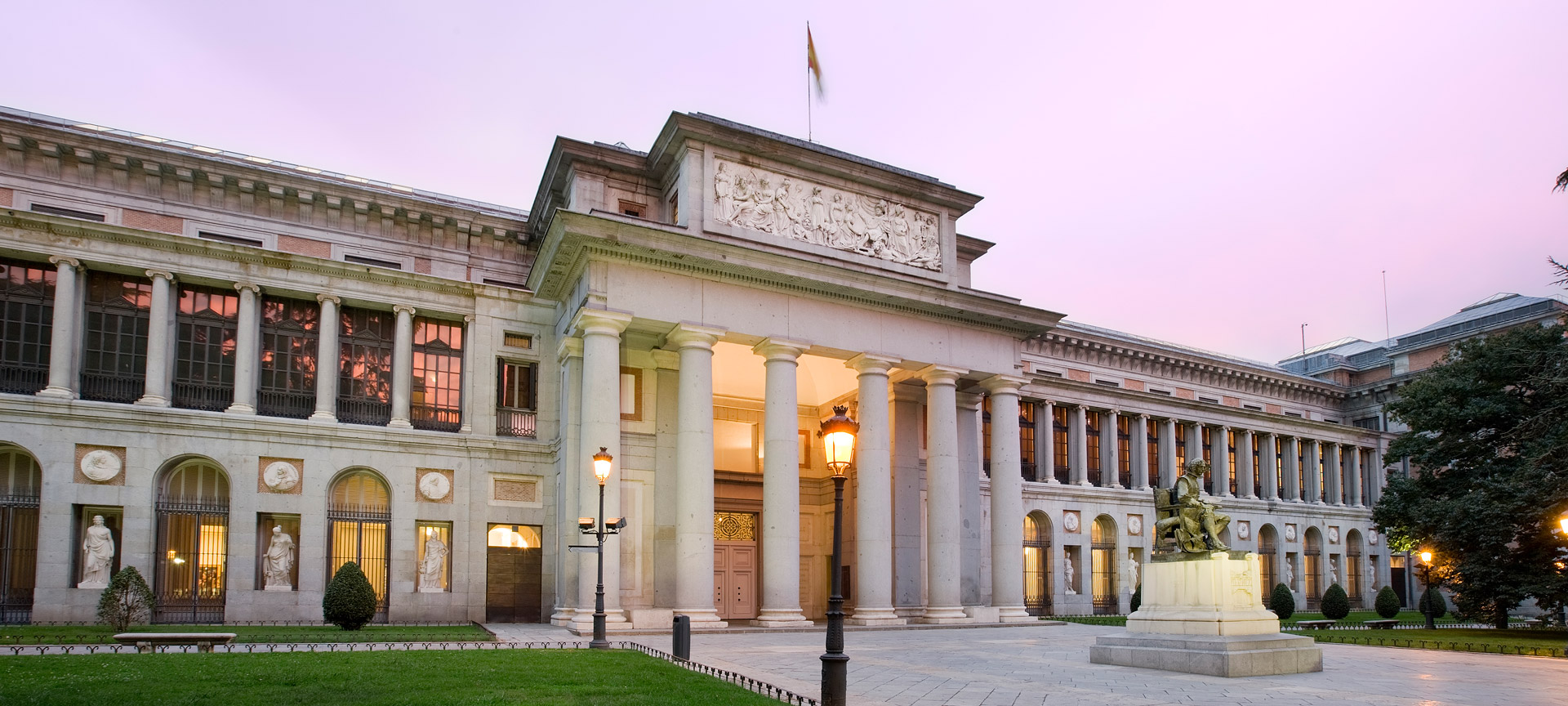 Exterior of the Prado Museum
