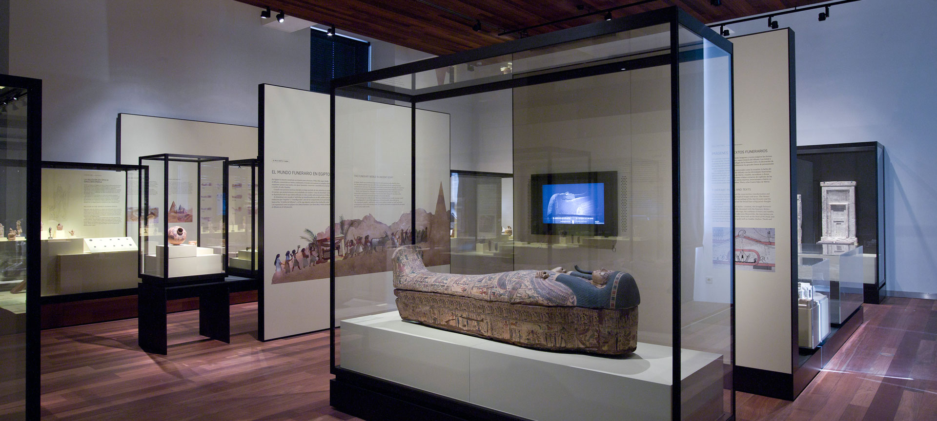 Ägyptischer Saal. Nationales Archäologiemuseum. Madrid