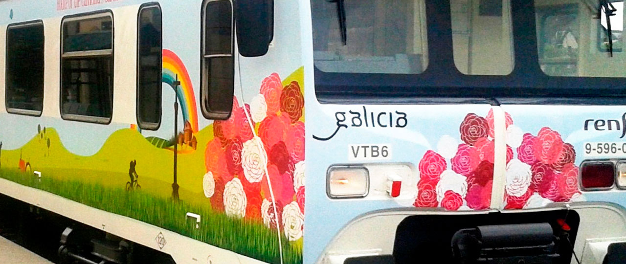 Tren turístico de Galicia