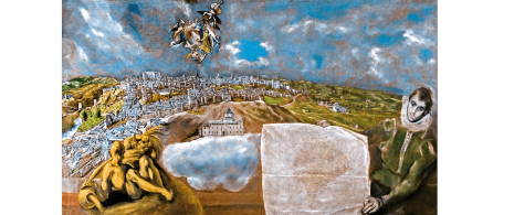 View and plan of Toledo. El Greco. Oil on canvas, 132 x 228 cm View and plan of Toledo. El Greco. Oil on canvas, 132 x 228 cm