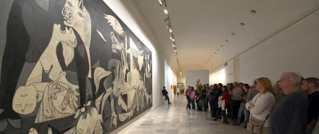 Guernica at the Reina Sofía Museum Guernica at the Reina Sofía Museum