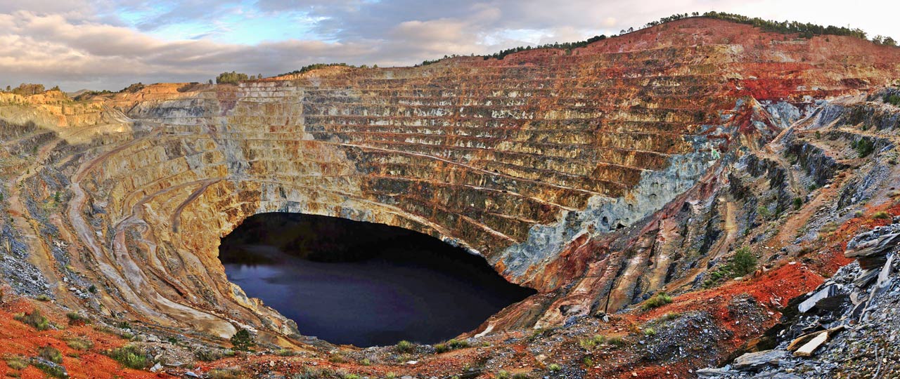 Corta Atalaya, Mines of Riotinto in Huelva