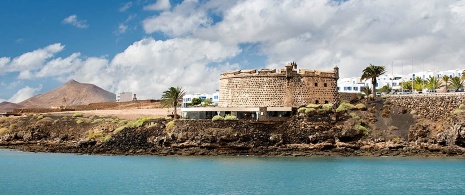Views of San José castle, Lanzarote Views of San José castle, Lanzarote