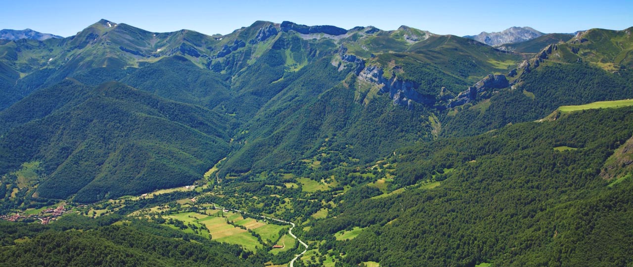 Widok z Fuente Dé, Kantabria